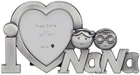 LASODY I Love You Nana Picture Frame-Nana Gifts,Nana Birthday gifts,Mother Day Picture Frame Gifts