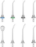AUIEI Water Flosser Jet Tips Replacement Accessories Jet Nozzles 8pcs