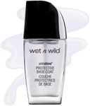 wet n wild Nail Polish Wild Shine, Protective Base Coat, Nail Color