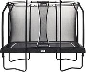 Salta Premium Black Edition – Rectangular – 214 x 305 cm – 7 x 10 ft – Protective Edge Black – Trampolines Safety Net