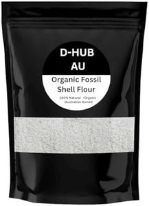 D-HUB AU: 200g Organic Diatomaceous Earth ultra fine (Food Grade) Fossil Shell Flour for Detox, Digestive Health & 100% Natural Supplement | DE for Family, house, pets, insecticide, bath mat, garden applicator & bed bug killer.