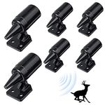 Pack of 6 Ultrasonic Deer Whistles, Ultrasonic Wildlife Warning, Car Deer Warning Pipe, Wild Animal Warning Devices, Prevent Cars and Motorcycles from being driven by wild animals