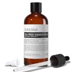 Tea Tree Essential Oil, MUNUSNA 100% Pure Tea Tree Oils for Skin, Hair Care, Aromatherapy Oil for Diffuser, Humidifier, DIY, Home, 100ML