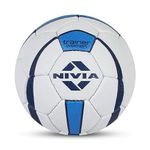 Nivia HB-362 Trainer Synthetic Handball, Women's, White & Blue