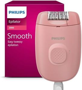 Philips Epilator Series 2000, Corded Epilator for Legs, Hair Removal Device for Women, Model BRE229/00