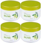 Pack 4 Body Cream with Olive Oil 1000 ml. Deliplus | For all skin types | Pack 4 jars x 250 ml.