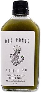 Old Bones Chilli Co - Jalapeno & Garlic Pepper Sauce, 200g