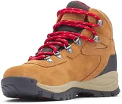 Columbia Women's Newton Ridge Plus WP Amped waterproof mid rise hiking boots, Brown (Elk x Mountain Red), 6 UK