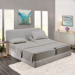 Rajlinen Split King Sheets Sets for