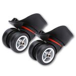 Luggage Wheels Replacement Suitcase Wheels Repair set 2 pcs PVC (W042 S)