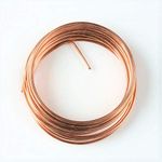 ART IFACT 5 Meters Bare Copper Wire - 16 Gauge (1.626 mm Diameter) - Dead Soft - 99.9% Pure Copper Wire - Without Enameled - DIY Jewellery & Artistic