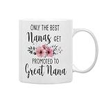 QASHWEY Nana Gifts Coffee Mug, Only