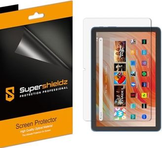 (3 Pack) Supershieldz Designed for All-New Fire HD 10 Kids and Fire HD 10 Kids Pro Tablet 10.1 inch (11th/13th Generation, 2021/2023 Release) Screen Protector, Anti Glare and Anti Fingerprint (Matte) Shield