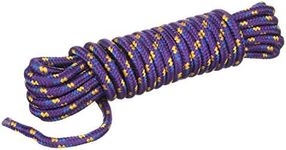 Attwood 11704-2 Braided Polypropylene Utility Line, 3/8-Inch Thick, 25 Feet Long, Multi-Color