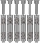 Kittmip 6 Pcs Hot Tub Mineral Silver Ion Cartridge Hot Tub Sanitizer Stick for Spa Pool and Spa Replacement Parts Accessories for Spa Hot Tub (Grey)