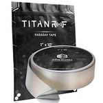 Mission Darkness TitanRF Faraday Tape - High-Shielding Conductive Adhesive Tape // Used to Connect TitanRF Fabric Sheets or Seal RF Enclosures // 1" W x 120" L (2.54cm x 3.05m)