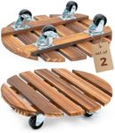 Bamworld Plant Stand Outdoor Rollin