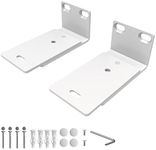 Soundbar 300/500/550/600/700/900/Ultra/Smart Soundbar, TV Speaker Adjustable Wall Mount Kit, White, for Bose Smart Soundbar, Smart 300 500 550 600 700 900 Ultra Mounting Bracket