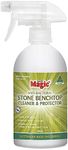 Magic Stone Benchtop Anti-Bacterial Cleaner & Protector Cleans and Restores Shine to Enhance the Natural Beauty of Sealed Stone 500mL