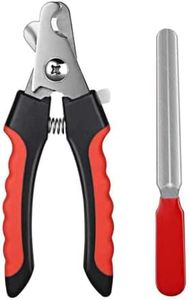 MAISY PAW Dog Nail Cutter Pet Nail Clipper Claw & Nails Clippers Grinder Trimmer| Heavy Cutter Metal, Rubber Grip | for Small Medium Large Dogs (Pack of 1, Multicolor)