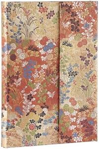 Kara-ori (Japanese Kimono) Midi Hardback Address Book (Wrap Closure)