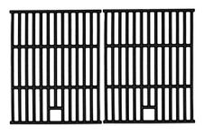 Hongso 17 1/4 Inch Matte Cast Iron Grates Cooking Grid Parts for Aussie 6703C8FKK1, 6804S8-S11, Brinkmann 810-9490-F, Nexgrill 720-0649, Member Mark Gas Grill, 2-Pack (PCD252)