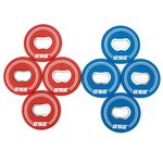 GSE Games & Sports Expert Set of 8 Washers with Bottle Opener for Washer Toss Pitching Lawn Game