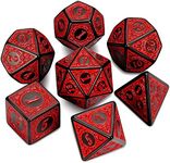 CiaraQ DND Polyhedral Dice Set with