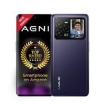 Lava Agni 3 5G (Heather Glass, 8GB+256GB) | India's 1st Dual AMOLED | 1.5K Curved Display | Dimensity 7300X | 50MP Triple AI Telephoto Camera | 66W Fast Charge | with Charging Adapter