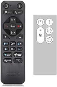 ANDERIC Replacement Remote for Dyson Pure Cool Me™ BP01 Personal Purifying Fan - Replaces 965824-06, Dyson 965824-07 and Other 965824 remotes - RRDYS01