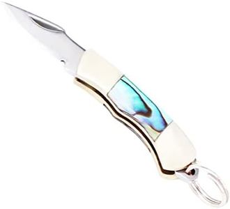 Tiny Folder Miniature Gadgets Collection Knife, Eastern Delights Pocket Smallest Multi Tool (Green Shell)