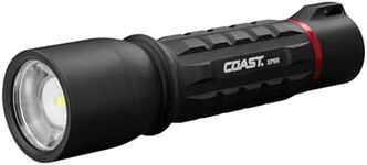 Coast XP9R 1200 Lumen USB-C Rechargeable-Dual Power LED Flashlight with Pure Beam Slide Focus and Top Grade Aluminum Build