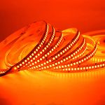 SUYOOULIN LED Strip Lights, SMD 2835 LED Strip, DC12V 1200LEDs 16.4Ft 26000LM High Density LED Light Strips Non-Waterproof IP21, 3 Times Brightness Than SMD3528 LED Strip, Orange