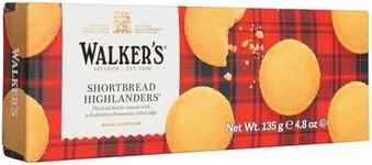 Walker's Highlanders Shortbread, 135 gr (Pack of 1)