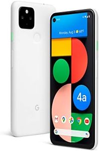 Google Pixel 4a with 5G - Android Phone - New Unlocked Smartphone with Night Sight and Ultrawide Lens - Clearly White