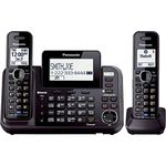 Panasonic KXTG9542B Dect_6.0 2-Handset 2-Line Landline Telephone