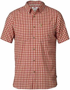 FJÄLLRÄVEN Men's F82423 High Coast Shirt Ss, Flame Orange, M