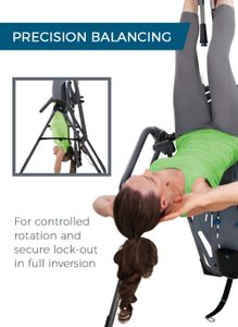 Teeter FitSpine X3 Inversion Table – Back Pain Relief & Stretching