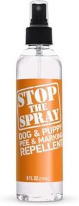 EBPP Stop the Spray - Dog & Puppy Pee Marking Repellent - Pet Training Spray - Puppy Potty Training Spray for Dogs - Dog Pee Stopper - Pee Deterrent for Dogs - No Marking Spray for Dogs Indoor 8oz