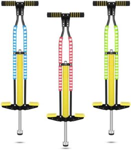 Leitee 3 Pcs Pogo Sticks for Teens Age 14 and up Suitable for 80-160 Lbs Double Bar Jump Sticks with Soft Foam for Beginners Adults Exercise Body Balance Keep Healthy, Outdoor