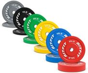 RitFit Color Coded Bumper Plate, Ol