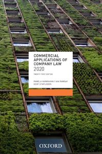 Commercial Applications of Company Law 2020