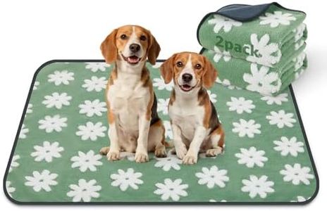LOOBANI Reusable Pee Pads for Dogs: 2 Pack Reusable Puppy Pads, 36"x41"