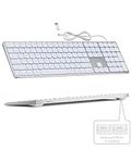Aluminum Backlit Keyboard for Apple