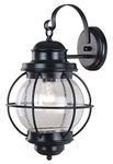 Kenroy Home 90963BL Hatteras Large Lantern, Black