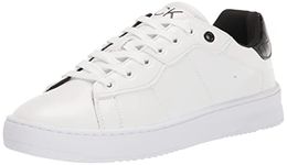 Calvin Klein Men's Lucio Sneaker, White 141, 10