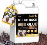 Max Strong Concentrate Mulch Rock Glue, Mulch Spray Glue,Rock and Mulch Rock Glue, Easy Hold Mulch Rock Glue, Fast-Dry, Stone Glue, Mulch Stay-Put Mulch Rock Glue, Mulch Binder Glue for Landscaping