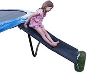 Trampoline Wide 2-Step Ladder with Safety Latch | Trampoline Wide 3-Step Ladder with Safety Latch | Jump Slider Trampoline Slide | [Lifetime Parts Warranty] Slider Original Slider