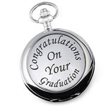 De Walden Mens Graduation Pocket Watch Gift Graduate Gifts for Him Son Brother