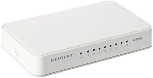 Netgear GS208 8-Port Gigabit Unmanaged Switch